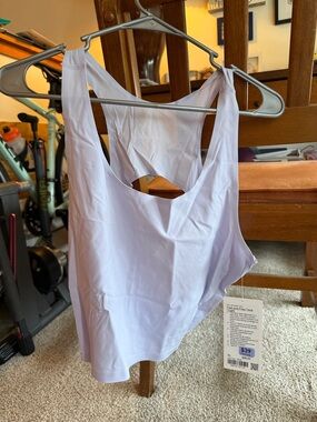 lululemon athletica Lavender Crop Tank Top